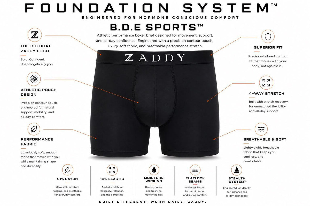 Two Pack - B.D.E Sports Briefs